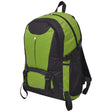 Hiking rugzak 40 L zwart en groen - AllerleiShop