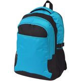 Rugzak voor school 40 L zwart en blauw - AllerleiShop