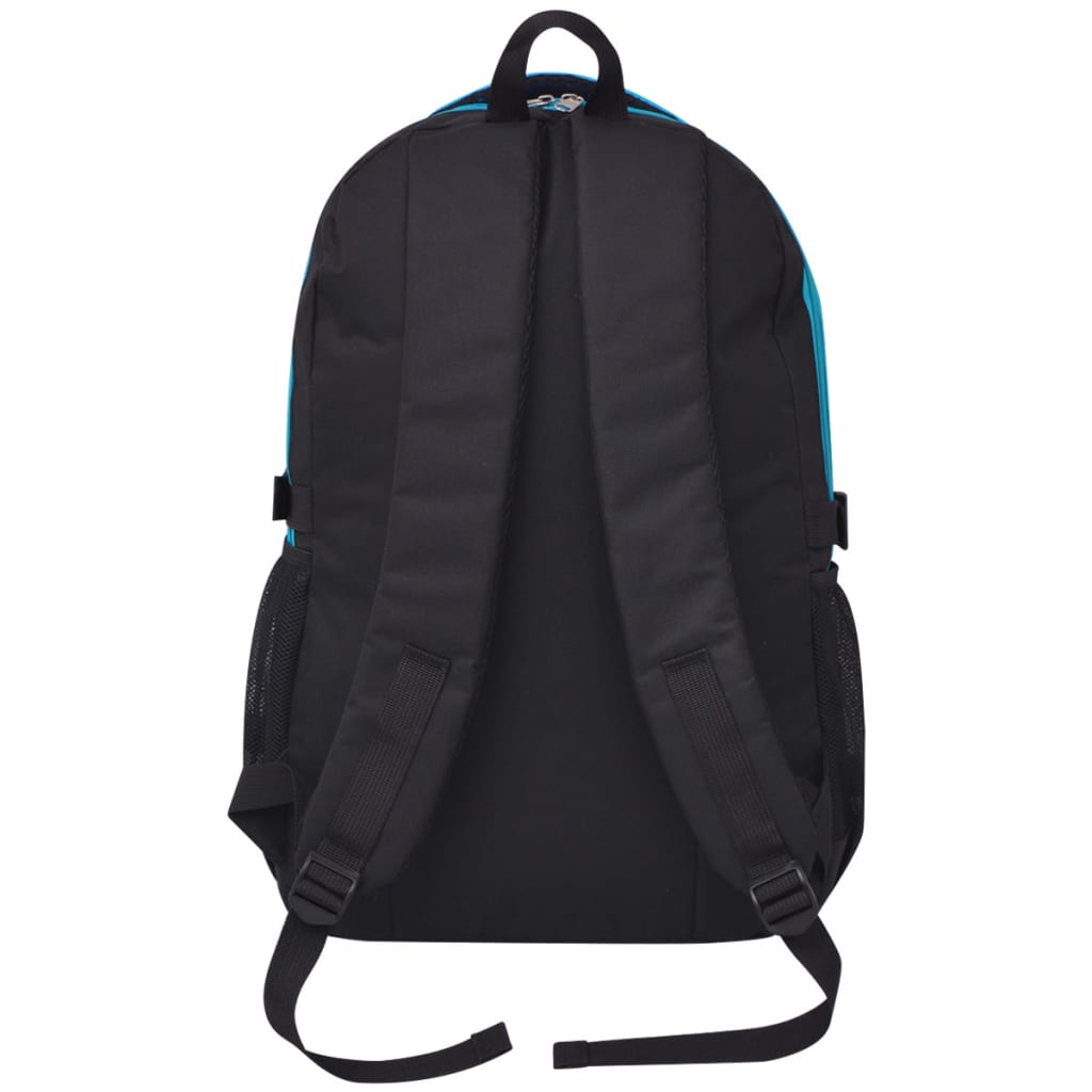 Rugzak voor school 40 L zwart en blauw - AllerleiShop