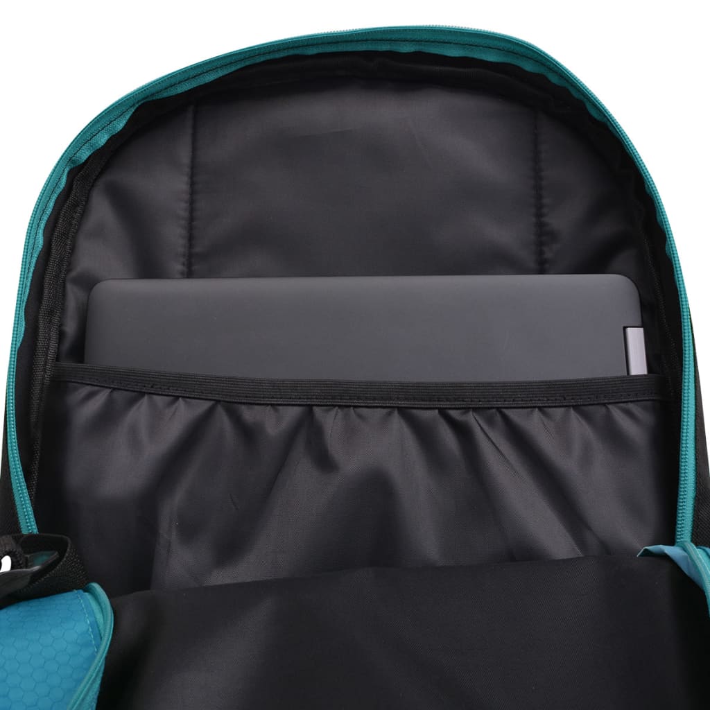 Rugzak voor school 40 L zwart en blauw - AllerleiShop