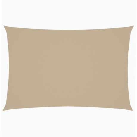 Zonnescherm rechthoekig 2x4 m oxford stof beige - AllerleiShop