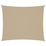 Zonnescherm rechthoekig 4x6 m oxford stof beige - AllerleiShop