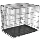 @Pet Hondenbench 63x44x50,5 cm metaal zwart 15001 - AllerleiShop