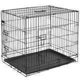 @Pet Hondenbench 50,8x30,5x35,5 cm metaal  zwart 15006 - AllerleiShop