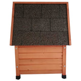 @Pet Kattenhok voor buiten 57x45x43 cm hout bruin - AllerleiShop