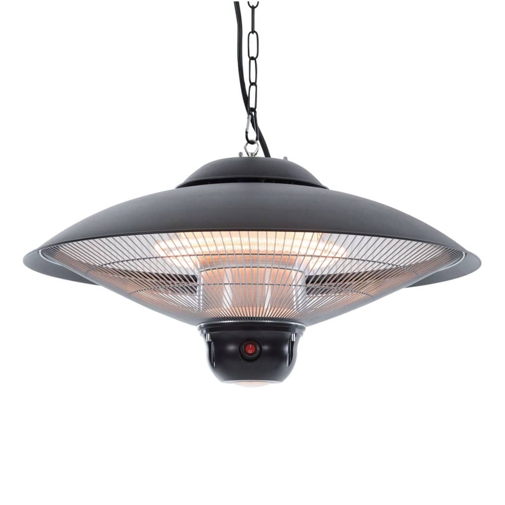 Sunred Hangende verwarmer Sirius 2100 W halogeen zwart CE09B - AllerleiShop