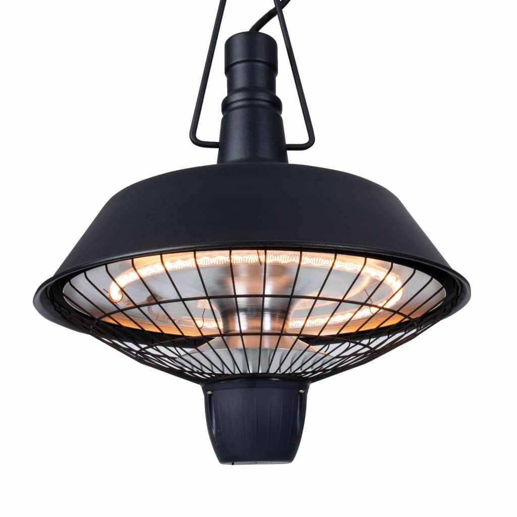 Sunred Hangende verwarmer Indus 2100 W halogeen zwart RSH16 - AllerleiShop