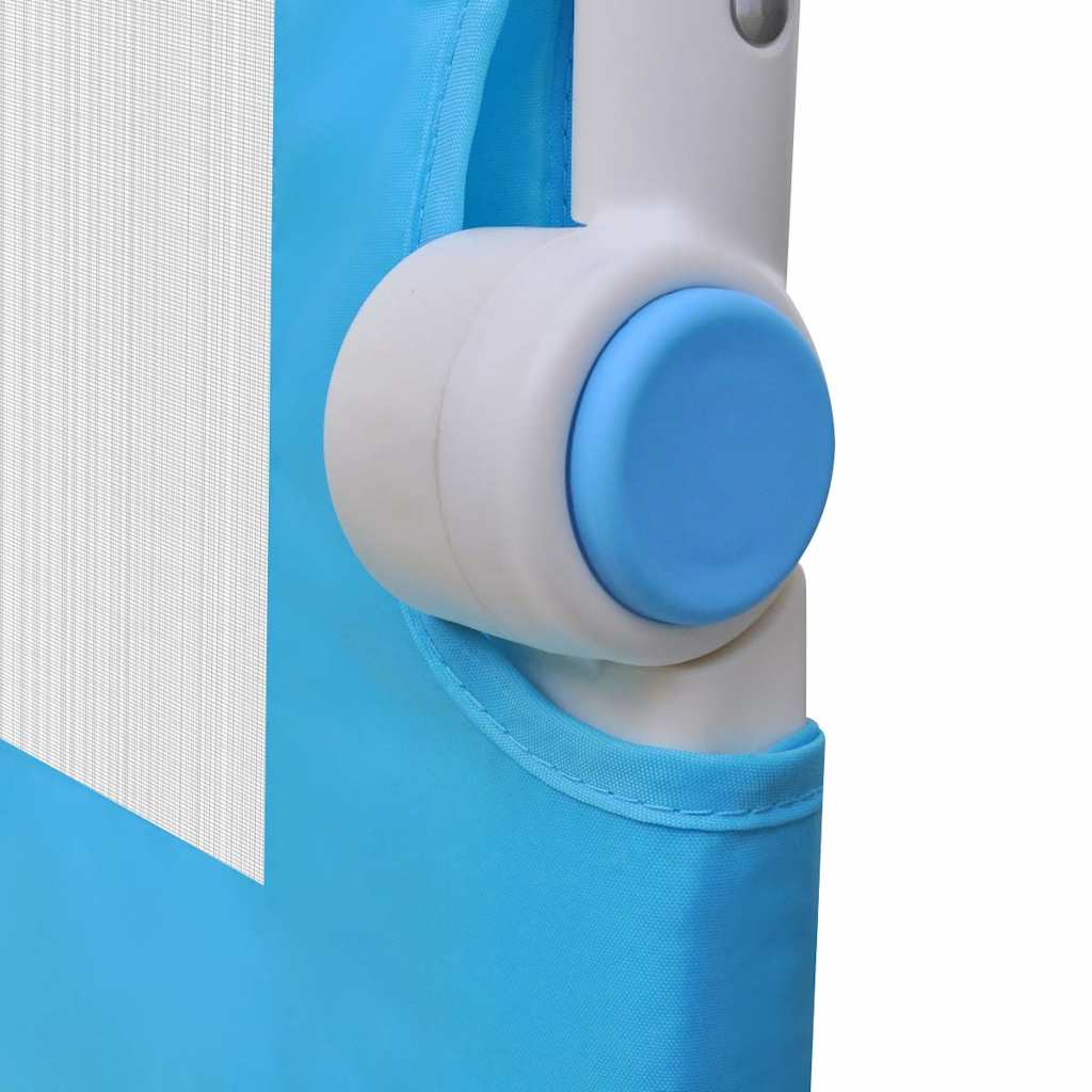 Kinderbedhekjes 2 st 150x42 cm blauw