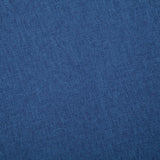 Tweezitsbank stof blauw