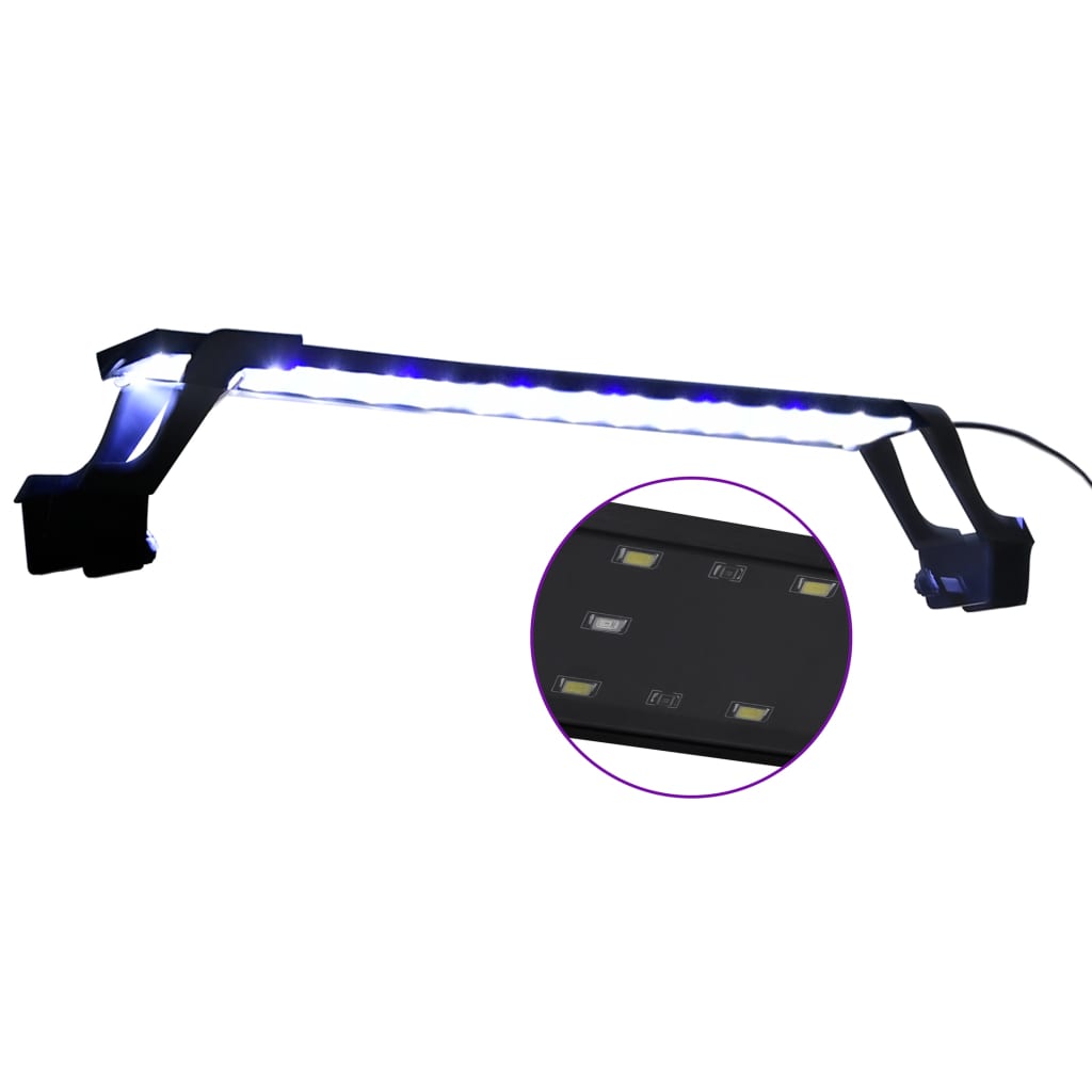 Aquariumlamp met klemmen LED 55-70 cm blauw en wit - AllerleiShop