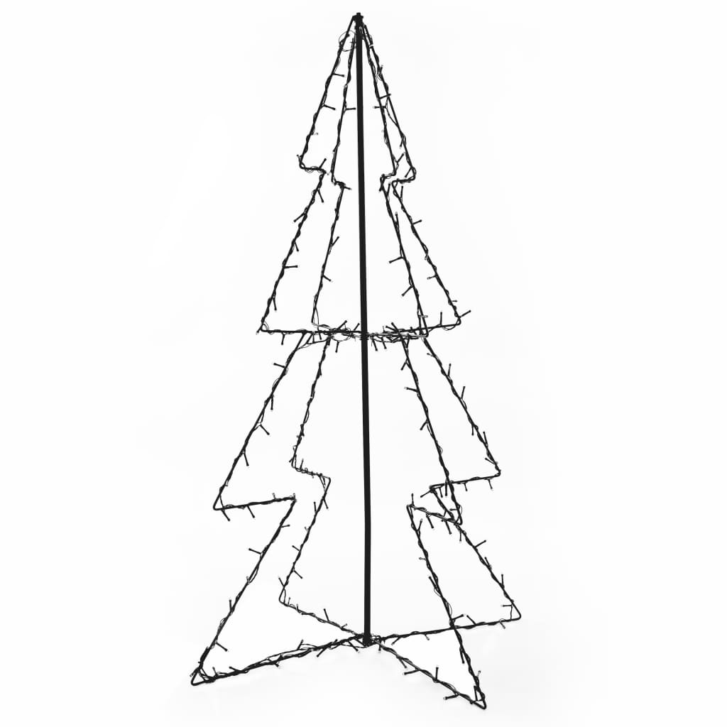 Kegelkerstboom 160 LED's binnen en buiten 78x120 cm - AllerleiShop