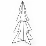 Kegelkerstboom 160 LED's binnen en buiten 78x120 cm - AllerleiShop