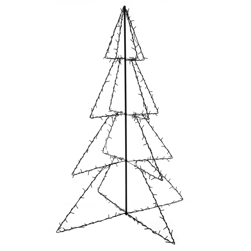 Kegelkerstboom 240 LED's binnen en buiten 115x150 cm - AllerleiShop