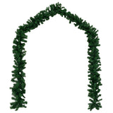 Kerstslingers 4 st 270 cm PVC groen