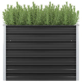 Plantenbak verhoogd 100x40x77 cm gegalvaniseerd staal antraciet