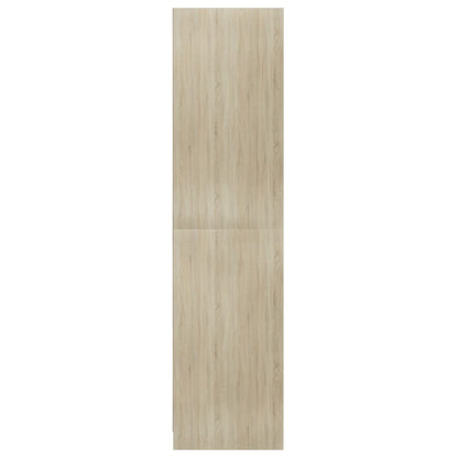 Kledingkast 100x50x200 cm bewerkt hout sonoma eikenkleurig - AllerleiShop