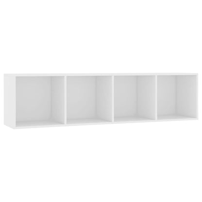 Boekenkast/tv-meubel 143x30x36 cm wit - AllerleiShop