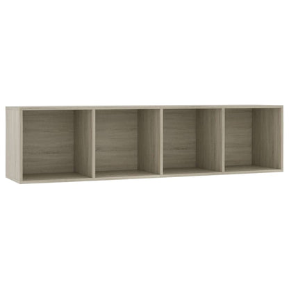 Boekenkast/tv-meubel 143x30x36 cm sonoma eikenkleurig - AllerleiShop