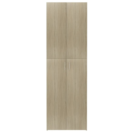 Kantoorkast 60x32x190 cm bewerkt hout sonoma eikenkleurig - AllerleiShop