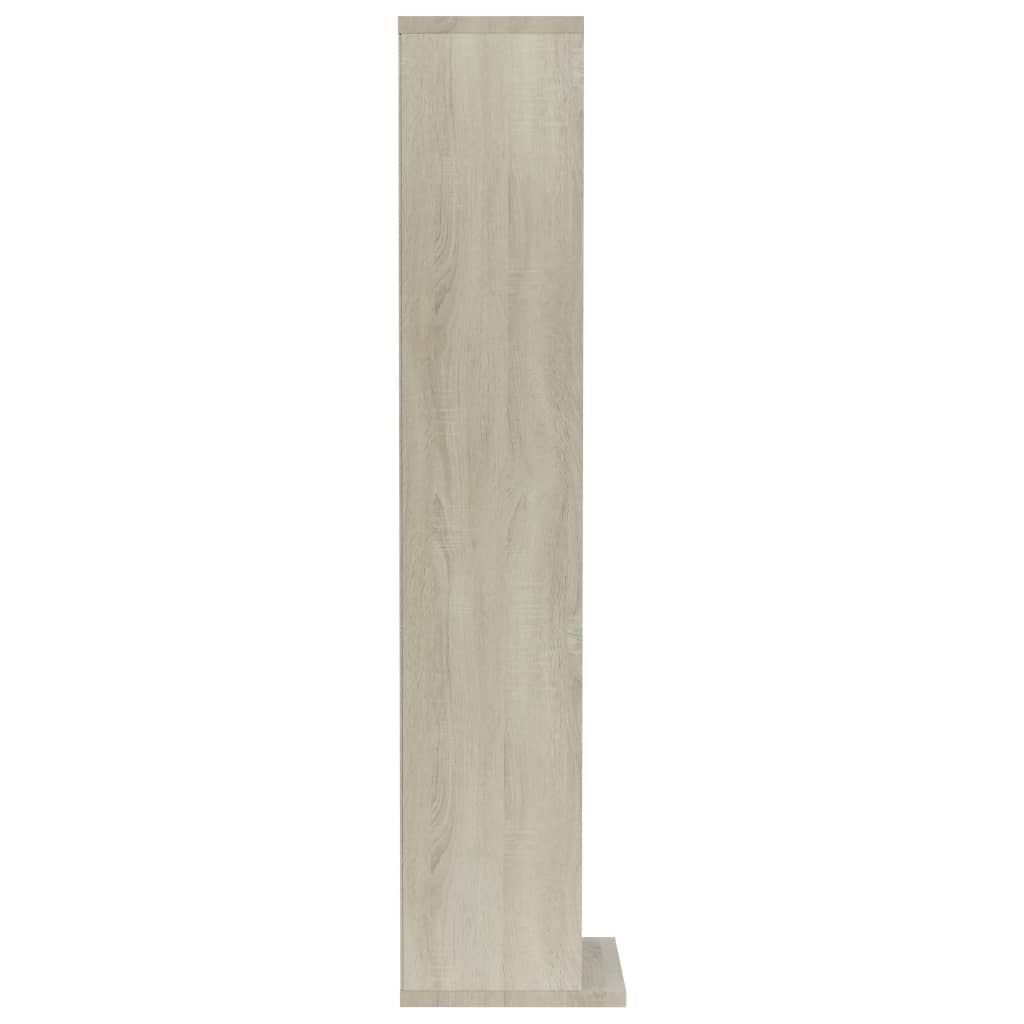 Cd-kast 21x20x88 cm bewerkt hout sonoma eikenkleurig - AllerleiShop