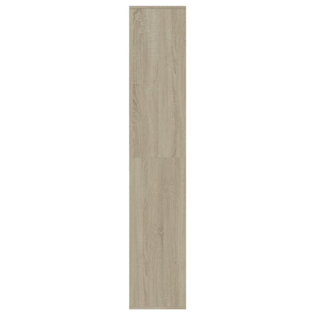 Schoenenkast 54x34x183 cm bewerkt hout sonoma eikenkleurig - AllerleiShop