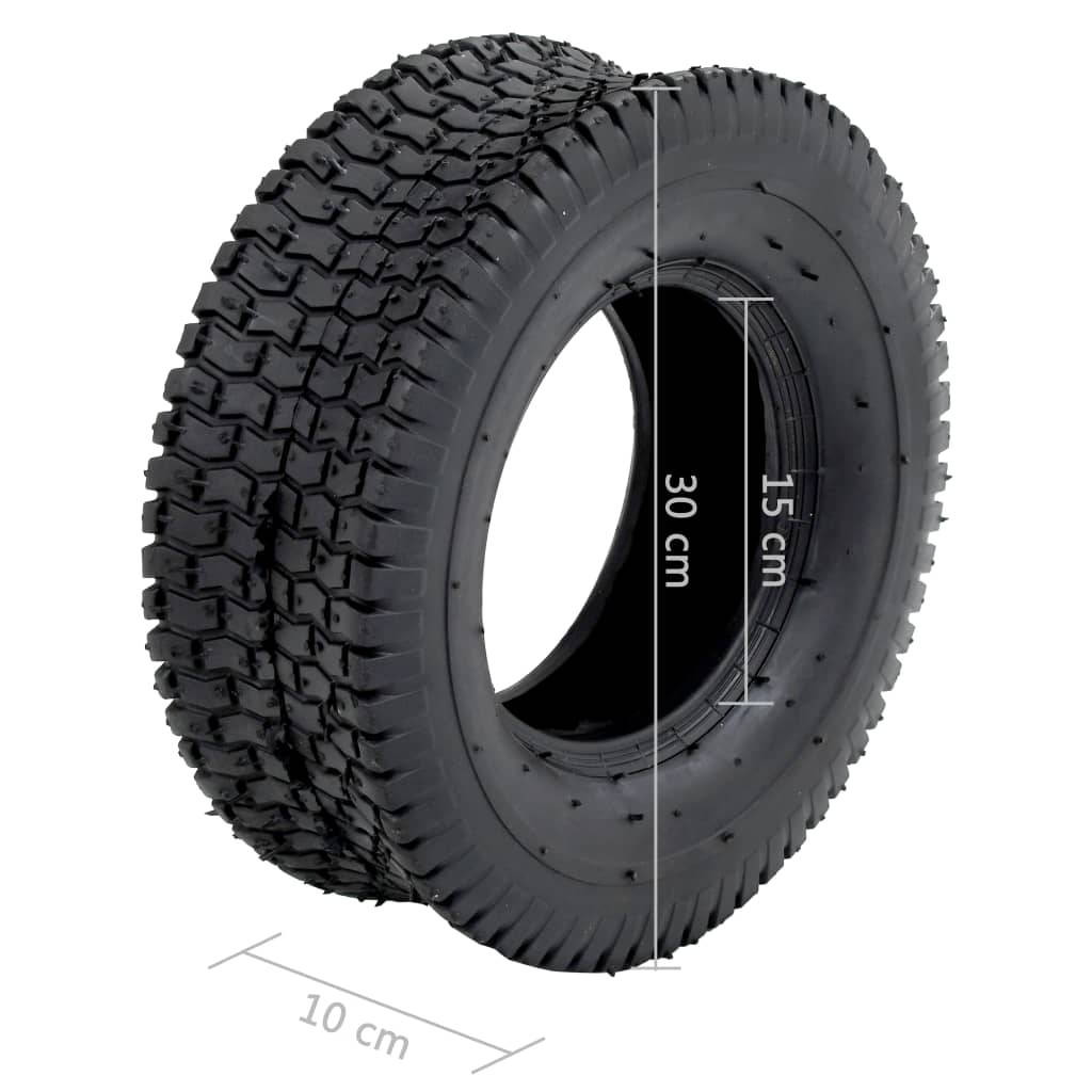 Kruiwagenbanden 2 st 13x5.00-6 4PR rubber