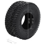 Kruiwagenbanden 2 st 15x6.00-6 4PR rubber