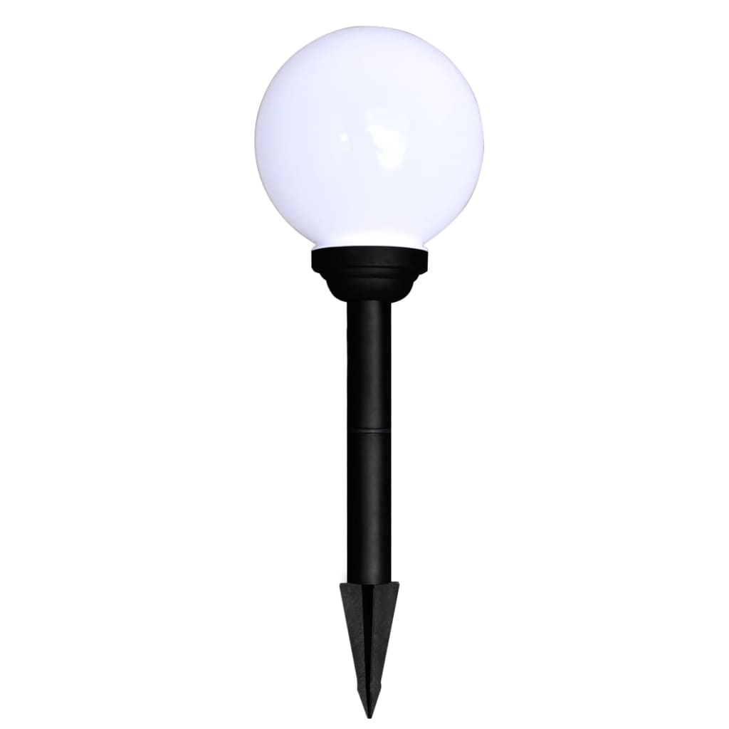 Tuinpadlampen 8 st met grondpin LED 15 cm