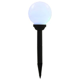 Solarlampen 8 st LED rond 15 cm RGB