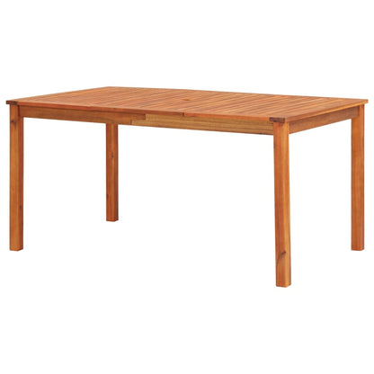 Tuintafel 150x90x74 cm massief acaciahout - AllerleiShop