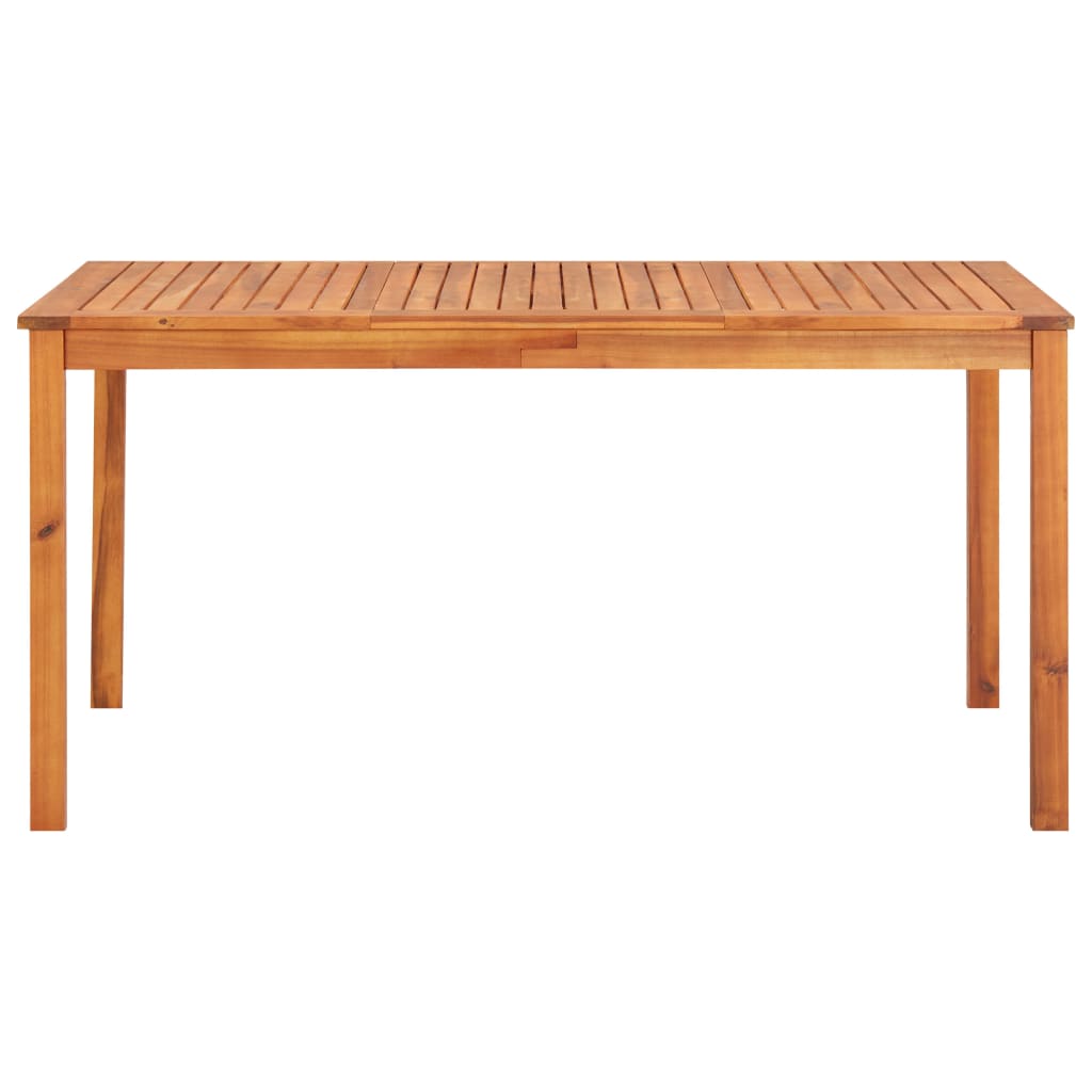 Tuintafel 150x90x74 cm massief acaciahout - AllerleiShop