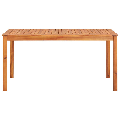 Tuintafel 150x90x74 cm massief acaciahout - AllerleiShop