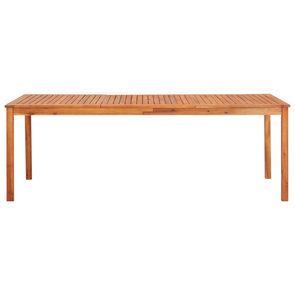 Tuintafel 215x90x74 cm massief acaciahout - AllerleiShop