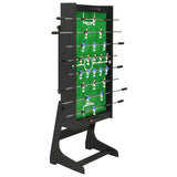 Voetbaltafel inklapbaar 121x61x80 cm zwart - AllerleiShop