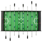 Voetbaltafel inklapbaar 121x61x80 cm zwart - AllerleiShop