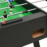 Voetbaltafel inklapbaar 121x61x80 cm zwart - AllerleiShop