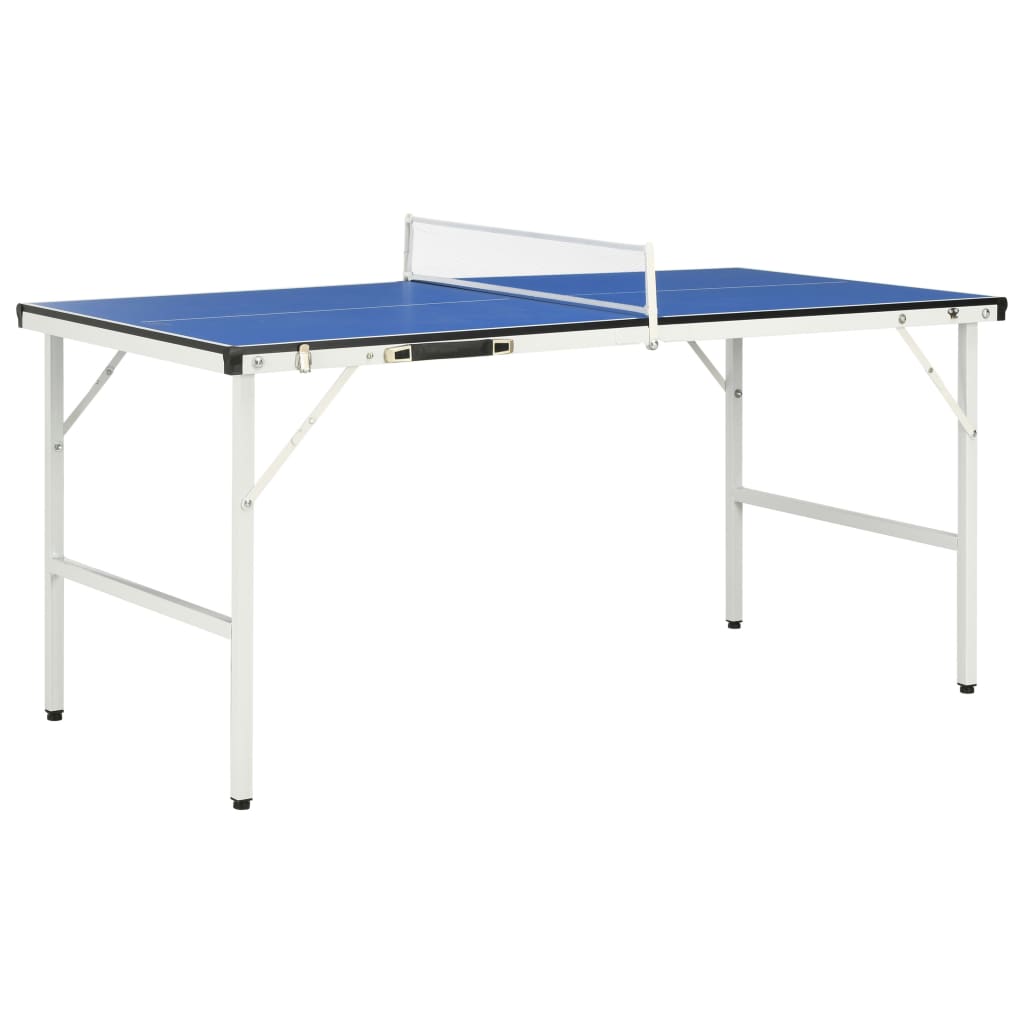 Tafeltennistafel met net 5 feet 152x76x66 cm blauw - AllerleiShop