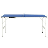 Tafeltennistafel met net 5 feet 152x76x66 cm blauw - AllerleiShop