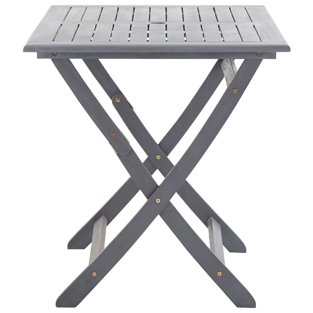 Tuintafel inklapbaar 120x70x75 cm massief acaciahout - AllerleiShop