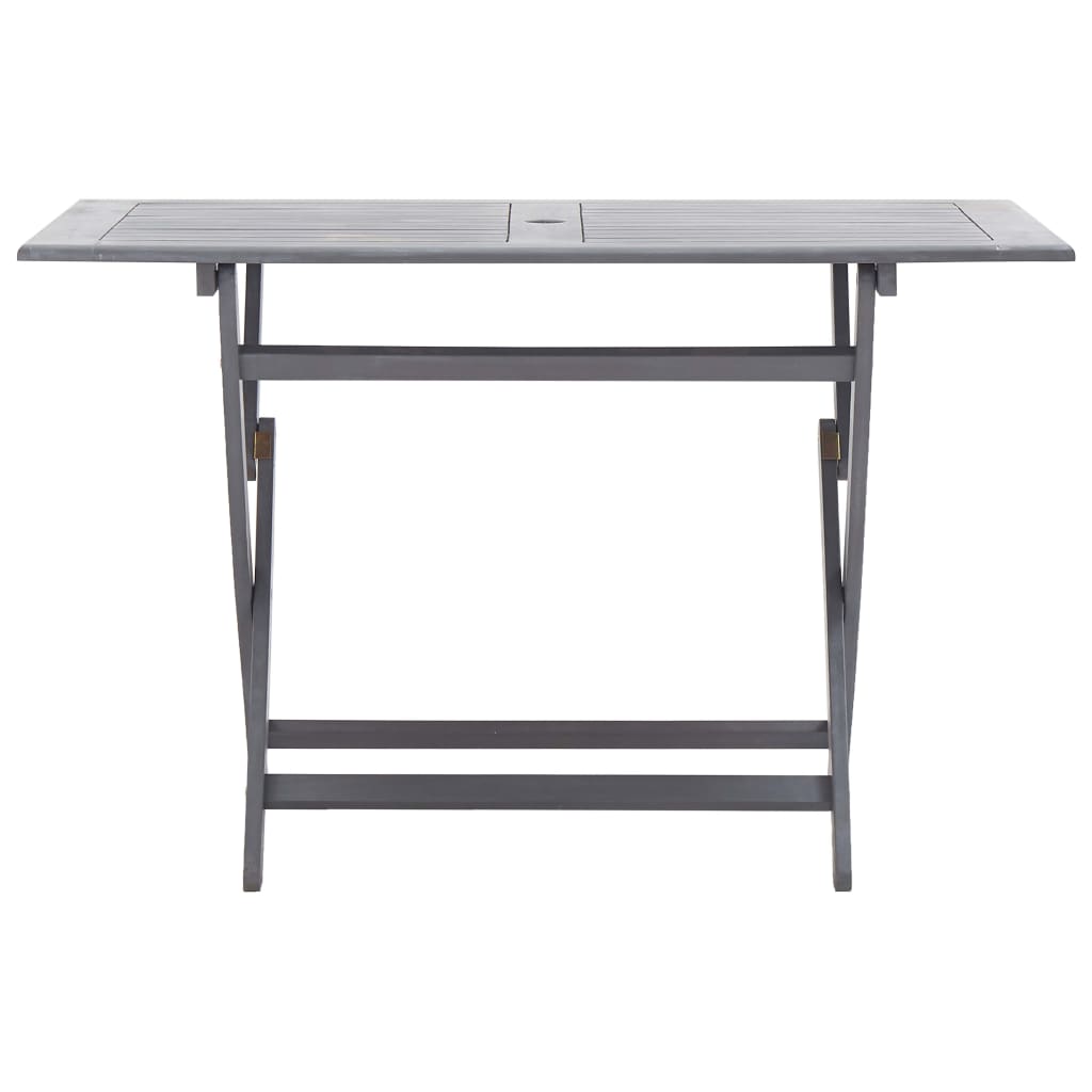 Tuintafel inklapbaar 120x70x75 cm massief acaciahout - AllerleiShop