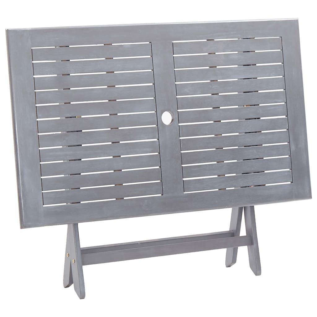 Tuintafel inklapbaar 120x70x75 cm massief acaciahout - AllerleiShop