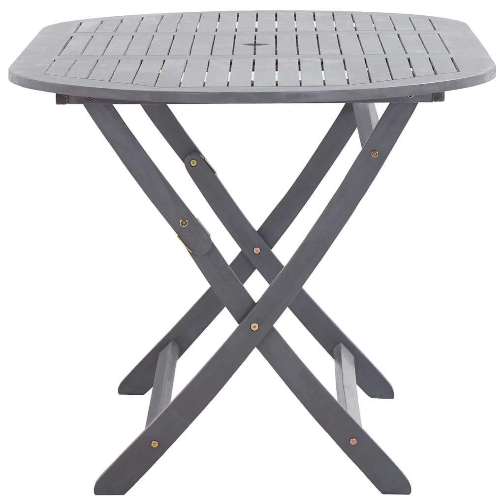 Tuintafel inklapbaar 160x85x75 cm massief acaciahout - AllerleiShop