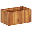 Plantenbak verhoogd 50x30x25 cm massief acaciahout - AllerleiShop