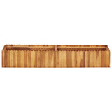 Plantenbak verhoogd 150x30x25 cm massief acaciahout - AllerleiShop