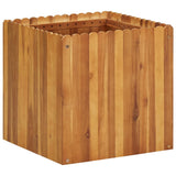 Plantenbak verhoogd 50x50x50 cm massief acaciahout - AllerleiShop