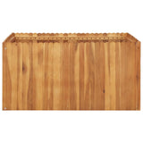 Plantenbak verhoogd 100x100x50 cm massief acaciahout - AllerleiShop