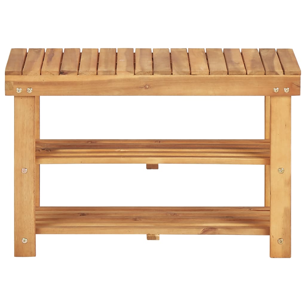 Schoenenrek 70x32x46 cm massief acaciahout - AllerleiShop