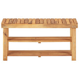 Schoenenrek 90x32x46 cm massief acaciahout - AllerleiShop