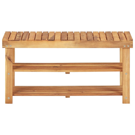 Schoenenrek 90x32x46 cm massief acaciahout - AllerleiShop