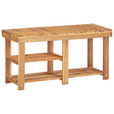 Schoenenrek 90x32x46 cm massief acaciahout - AllerleiShop